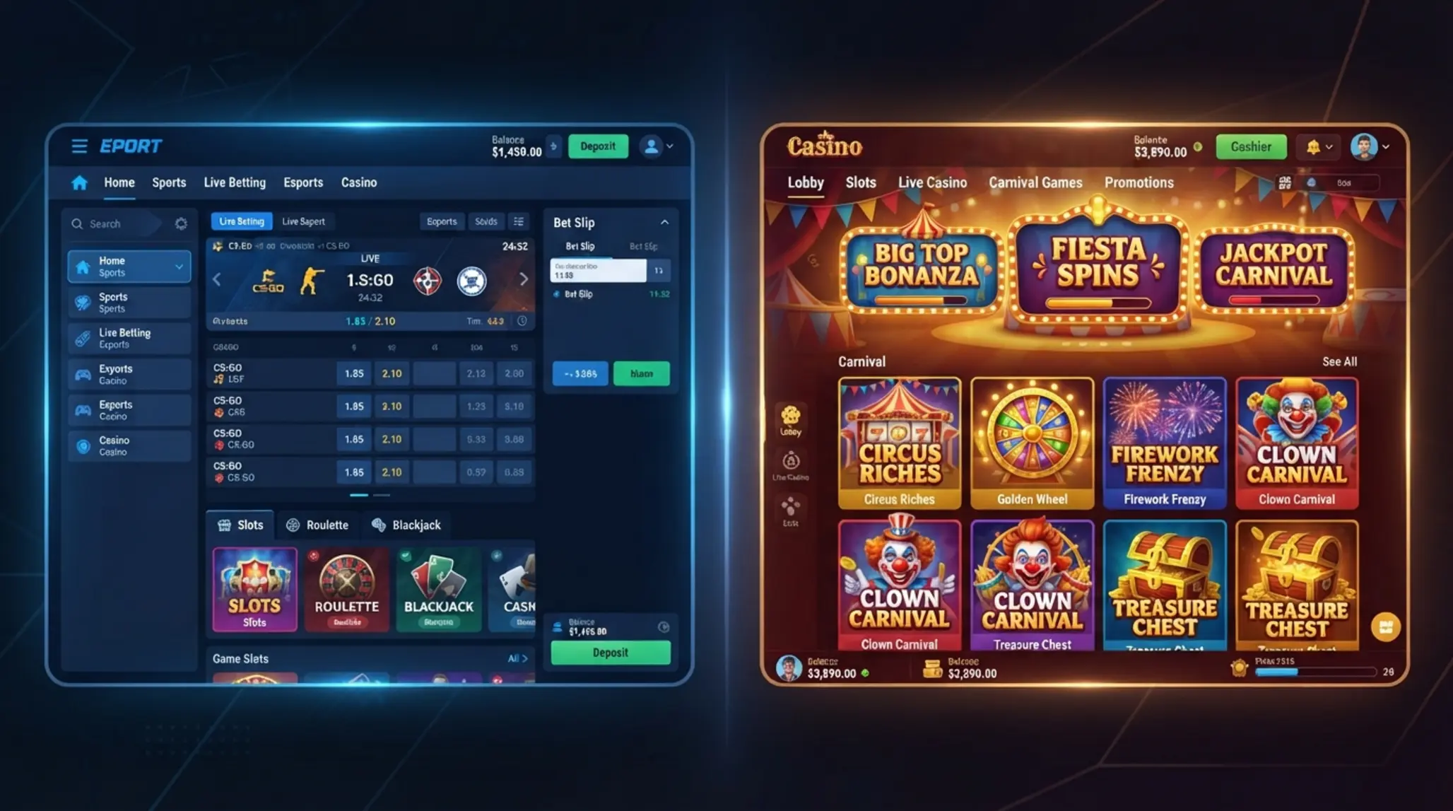 GG Bet és 5Gringos hangulatának összevetése Modern és karneváli hangulatú online kaszinófelületek összehasonlítása