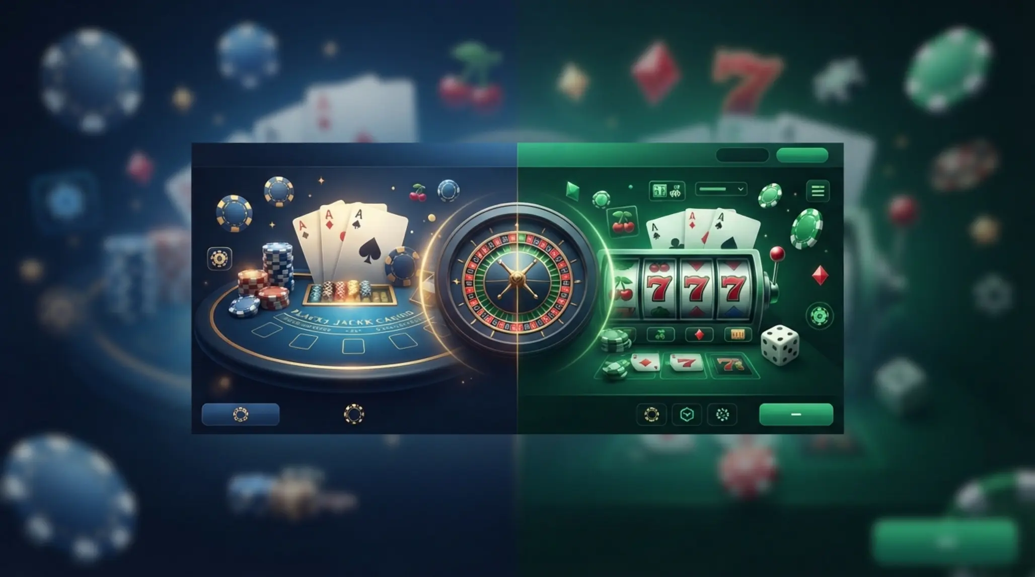 GG Bet és Bet365 összehasonlító kaszinó banner