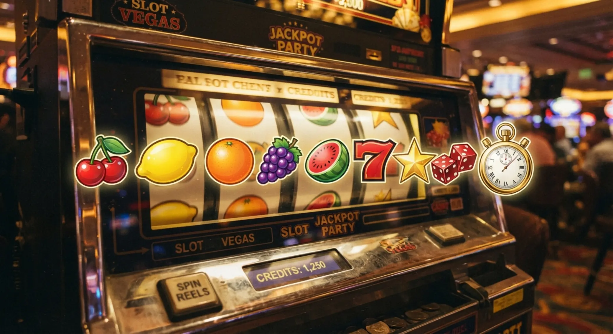 Multi Dice jellegzetes szimbólumai közelről