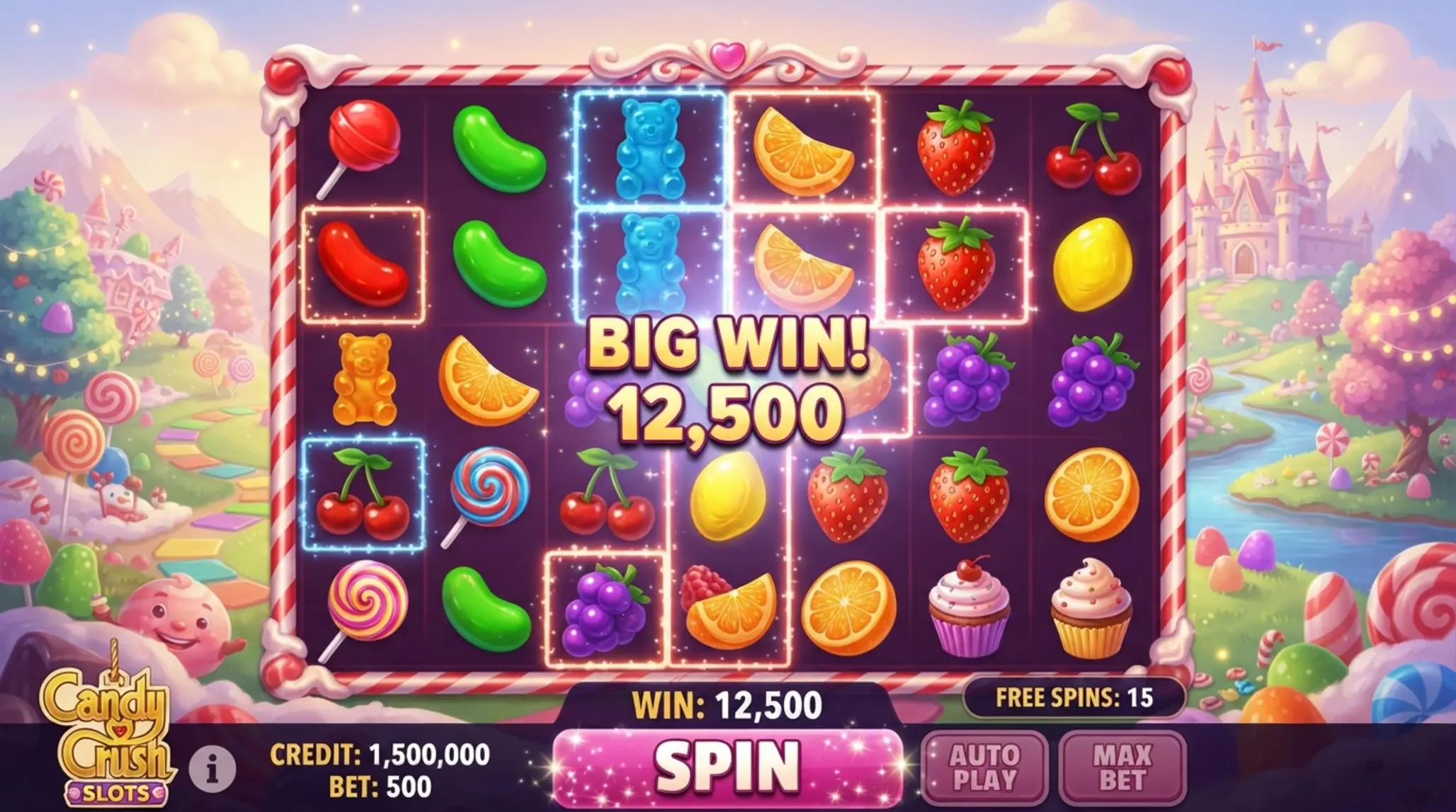 Sweet Bonanza 1000 ingyenes játék hangulatkép Sweet Bonanza 1000 színes játéktér ingyenes játék hangulattal